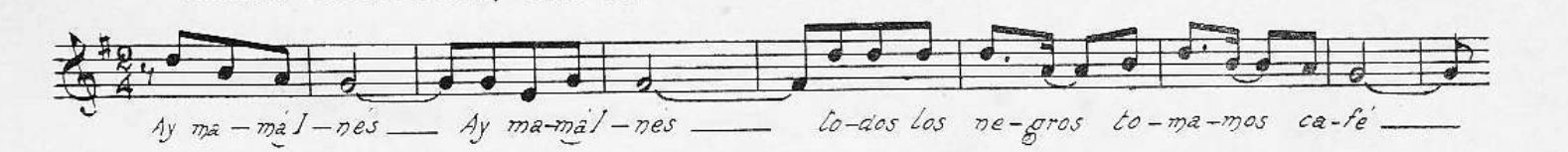 melodia estetica spagnola